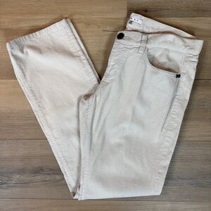 CAbi Cream Corduroy Bootcut Pants | Size 10